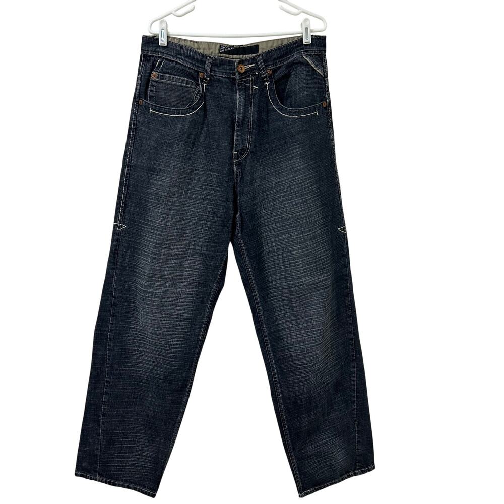 Source Jeans Vtg Men’s Size 34x34 Dark Wash Jeans Baggy Y2K Skater Grunge